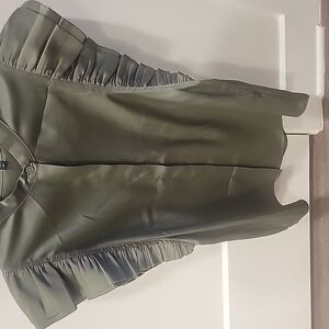 Express Gramercy Green Top Sz XS